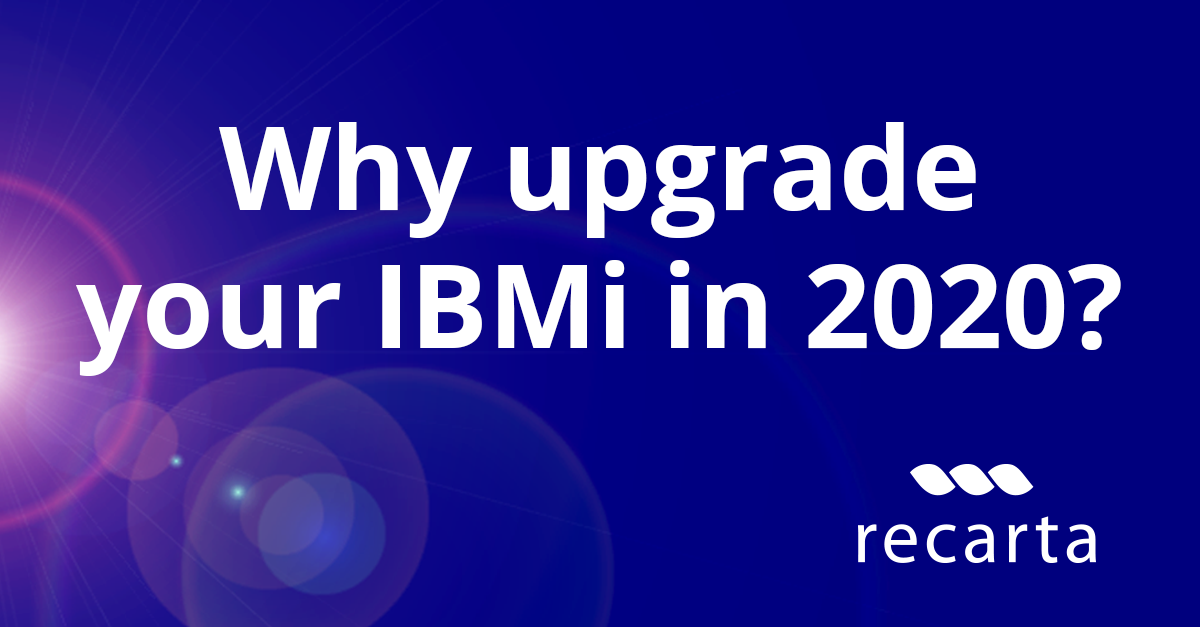 Upgrade IBMi In 2020