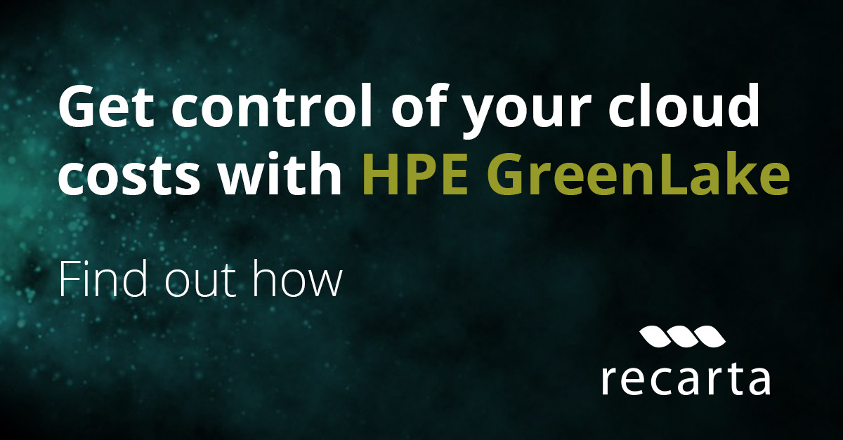 Get Control With HPE Greenlake