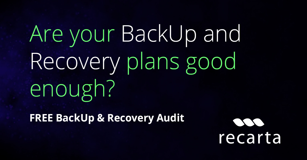 BackUp And Recovery Audit