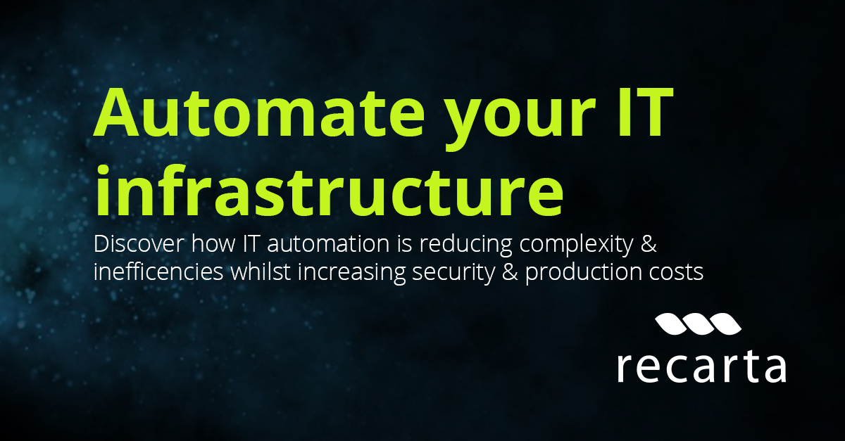 Automate Your IT Infrastruction